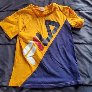boys youth Med FILA tee